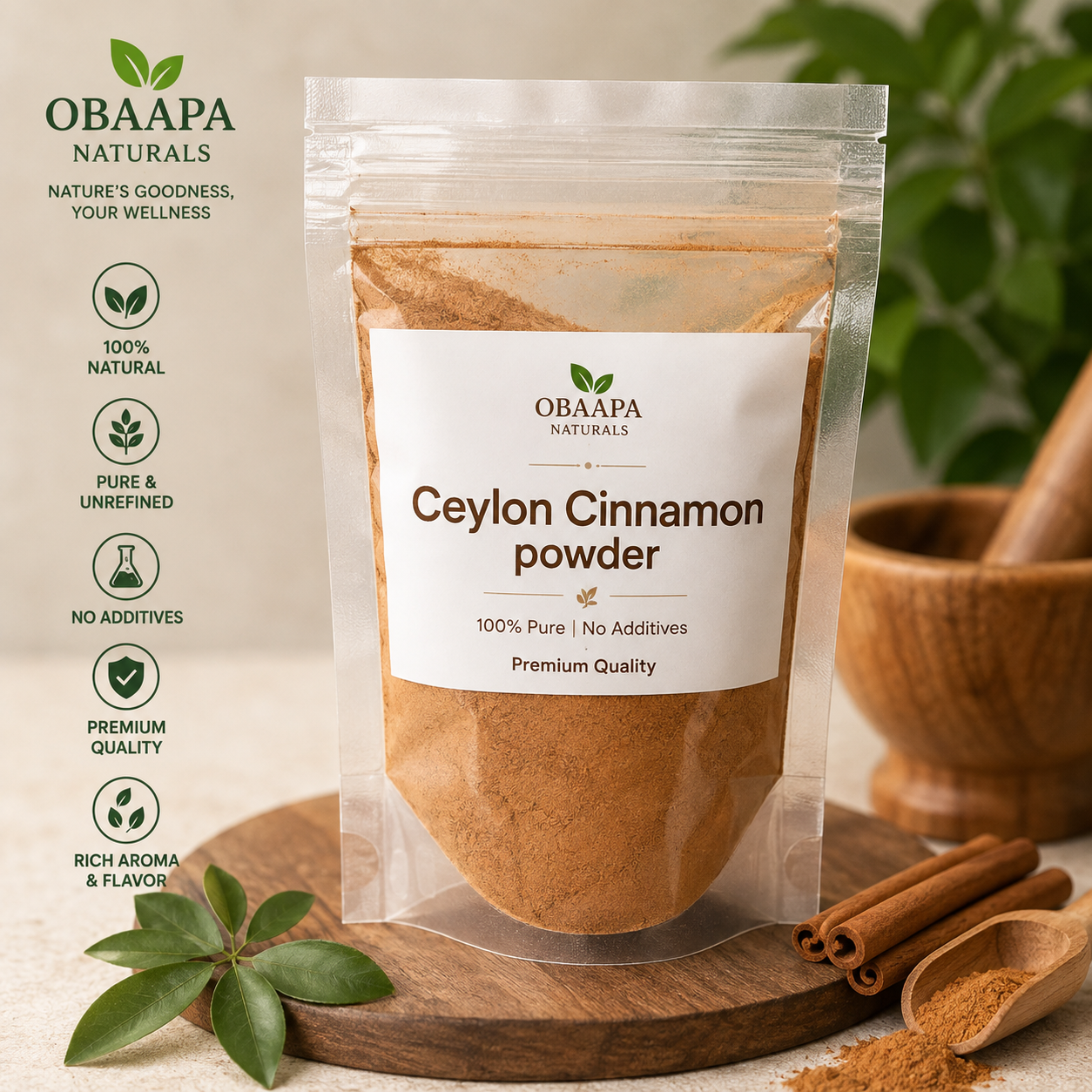 Ceylon cinnamon powder