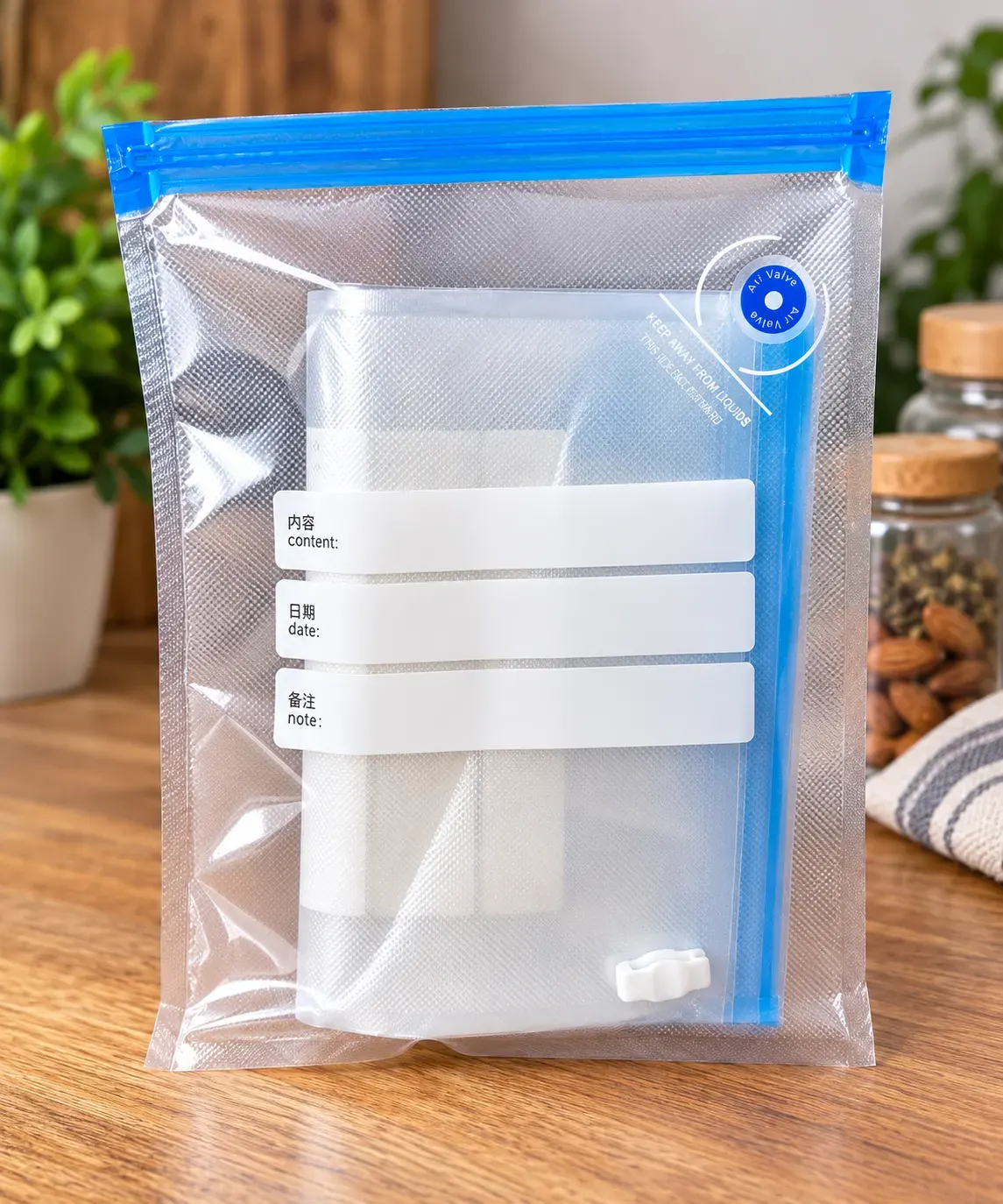 Reusable Ziploc Storage Bags(10pc)